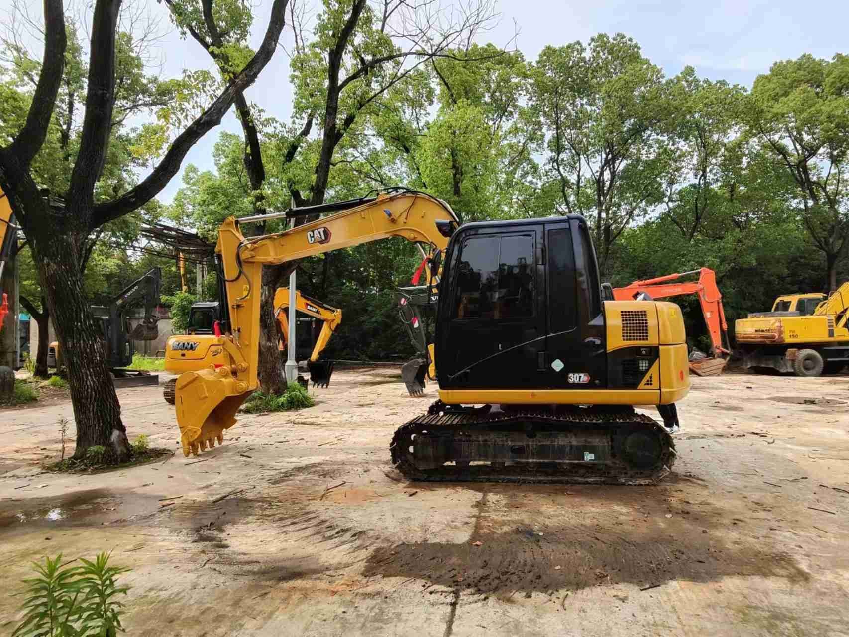 ژاپن ماشین حفاری استفاده شده CAT برای فروش دست دوم 307D ماشین آلات Jindongyu