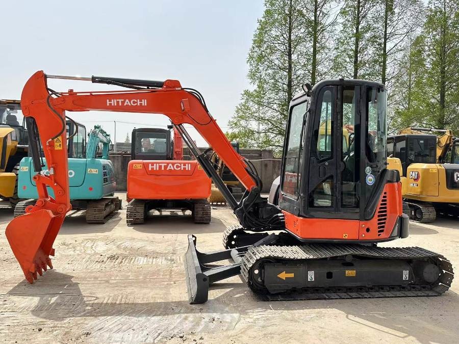 ژاپن ماشین حفاری هیتاشی برای فروش دست دوم مینی ZX50U ماشین آلات Jindongyu