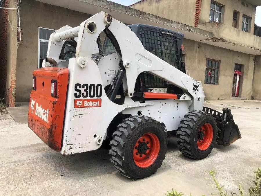ایالات متحده آمریکا استفاده شده Bobcat Skid Steer برای فروش دست دوم S300 ماشین آلات Jindongyu